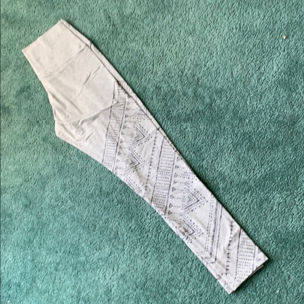 High waisted cotton leggings